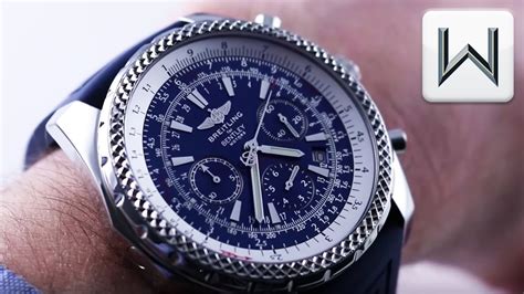 breitling bentley watch review|breitling bentley watch second hand.